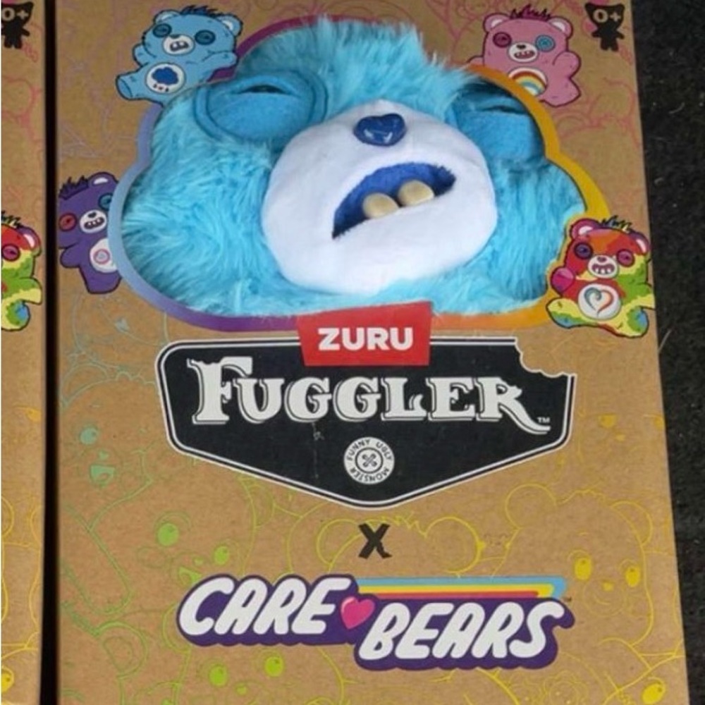 Zuru Fuggler x Care Bears Blue Plush Stuffed Animal